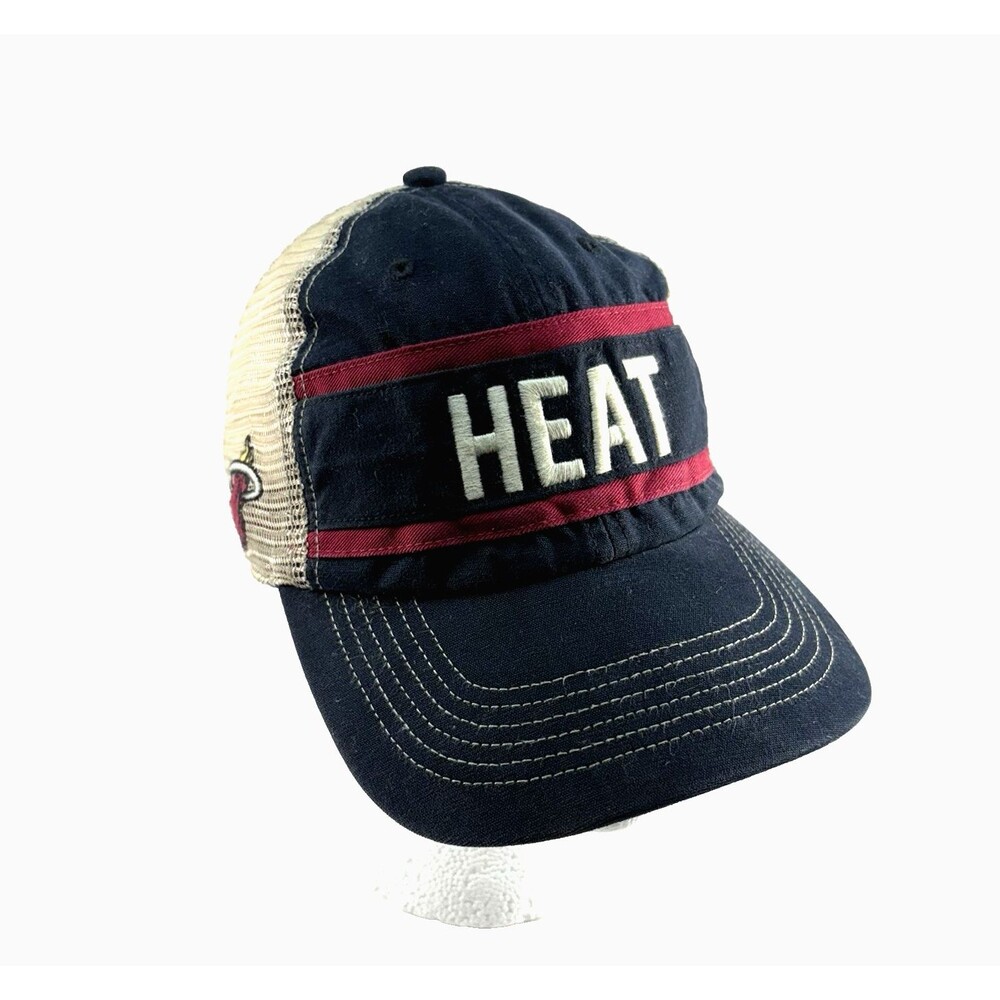 Vintage Miami Heat Snap Back Adjustable Hat | Forty Seven '47 Brand RARE